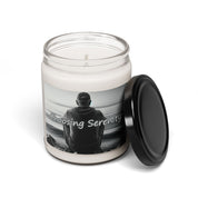 Choosing Serenity Older Men in Recovery AA NA Sobriety 12-Step Clean Sober Gifts Scented Soy Candle, 9oz