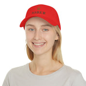 Sober Luxury-Like High Fashion Fun Humor Motivational Inspired AA NA 12-step Sobriety Recovery Gift Low Profile Baseball Cap