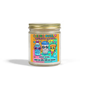 Zero Buzz Infinite Charm Clean and Sober AA NA Fun Colorful Sobriety Recovery Street Art 12-step Gifts Scented Candles, Coconut Apricot Wax (4oz, 9oz)