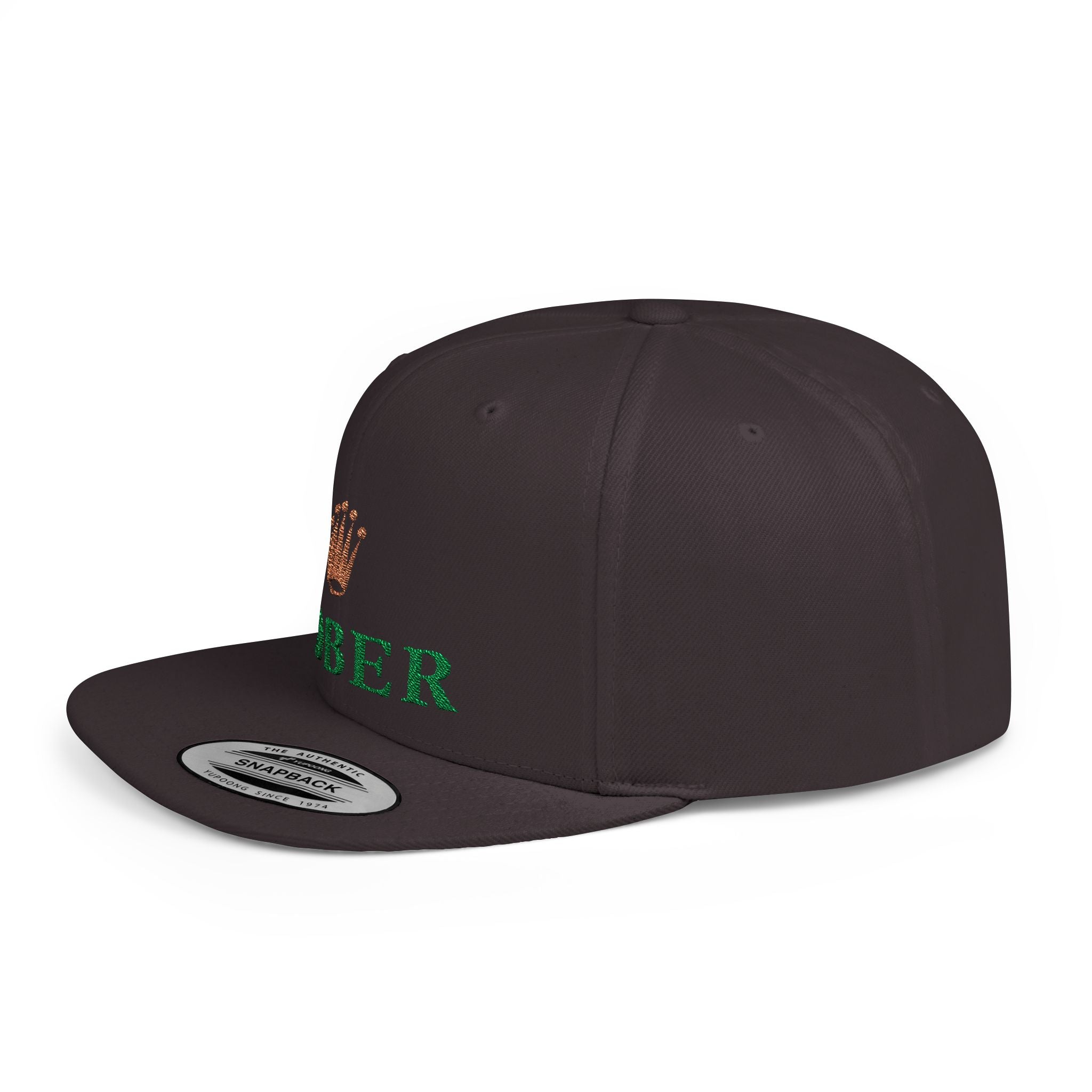 Sober Luxury-Like High Fashion Fun Humor Motivational Inspired AA NA 12-step Sobriety Recovery Gift Flat Bill Snapback