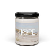 HOPE Windswept Seashore One Day at a Time No Matter What AA NA Slogans Sayings 12-step Sobriety Recovery Gifts Scented 9 oz Soy Candle