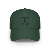 Channel Sobriety Luxury-Like High Fashion Fun Humor Motivational Inspired AA NA 12-step Sober Recovery Gift Low Profile Baseball Cap