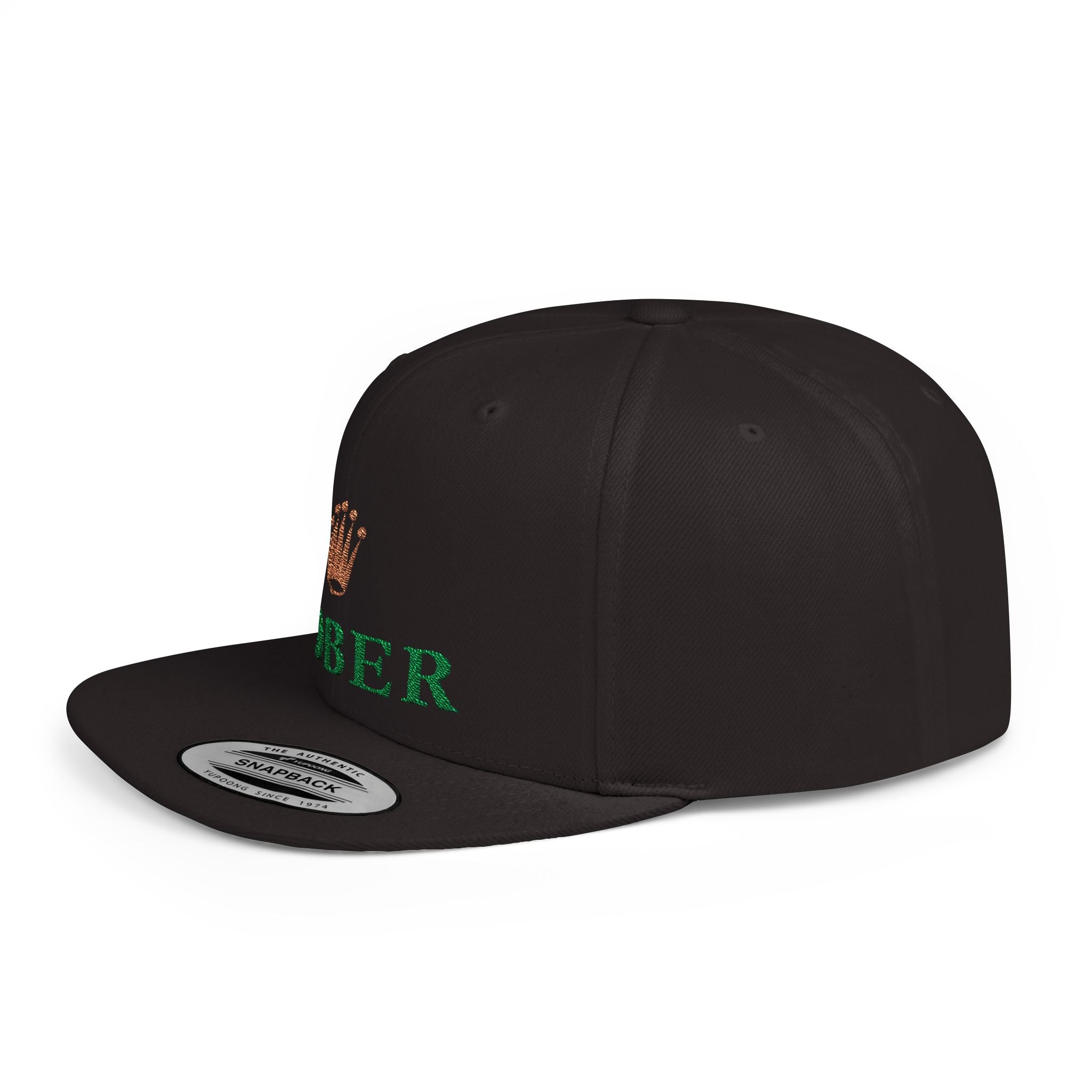 Sober Luxury-Like High Fashion Fun Humor Motivational Inspired AA NA 12-step Sobriety Recovery Gift Flat Bill Snapback