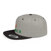 Sober Luxury-Like High Fashion Fun Humor Motivational Inspired AA NA 12-step Sobriety Recovery Gift Flat Bill Snapback