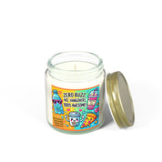 Zero Buzz 100% Awesome Clean and Sober AA NA Fun Colorful Sobriety Recovery Street Art 12-step Gifts Scented Candles, Coconut Apricot Wax (4oz, 9oz)