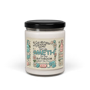 Keep Our House Clean Don't Use Meth in Our Bathroom Addiction Recovery Humor Funny AA NA Inspired Support Motivational Sobriety Gift Scented Soy Candle, 9oz