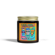 Zero Buzz Infinite Charm Clean and Sober AA NA Fun Colorful Sobriety Recovery Street Art 12-step Gifts Scented Candles, Coconut Apricot Wax (4oz, 9oz)