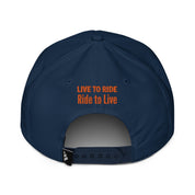 Motorcycle Wings Sober Cycles One Day at a Time No Matter What Live to Ride AA NA Gift Adidas performance cap