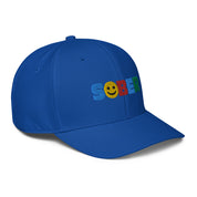 Sober Smiley Face Multi color Fun Humor Motivational Inspired AA NA Sobriety Recovery 12-step Gifts Adidas performance cap