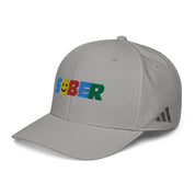 Sober Smiley Face Multi color Fun Humor Motivational Inspired AA NA Sobriety Recovery 12-step Gifts Adidas performance cap