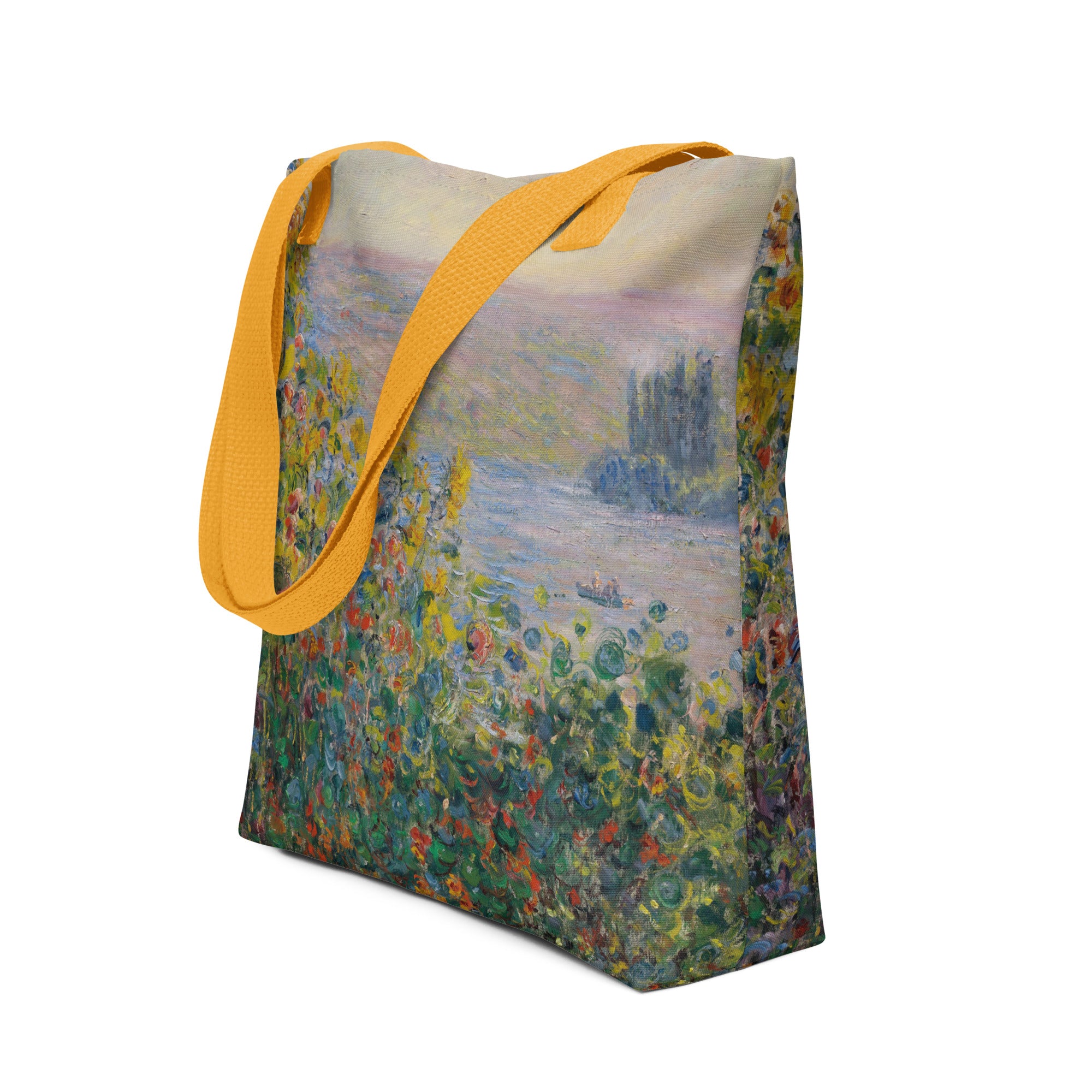 Monet Flower Beds Tote bag