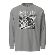 Sobriety Happy Joyful Free Snow Ski AA NA Rehab Inspired Sayings Slogans Clean Sober Recovery