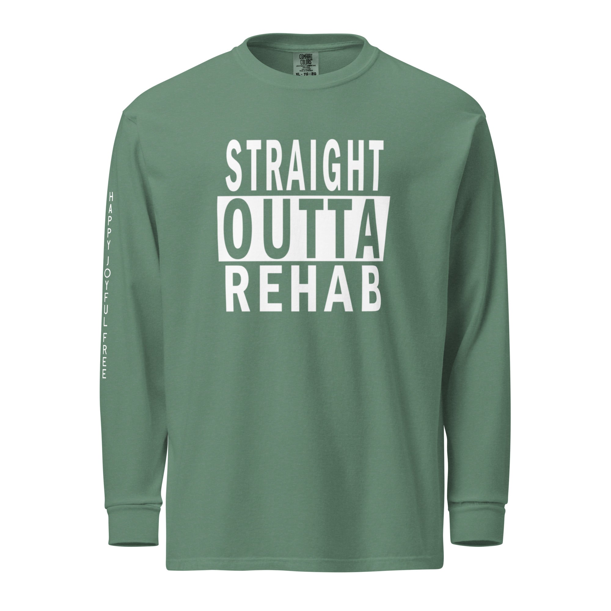 Straight Outta Rehab HOPE No Matter What One Day at a Time AA NA Slogans Sayings Funny Recovery humor gifts