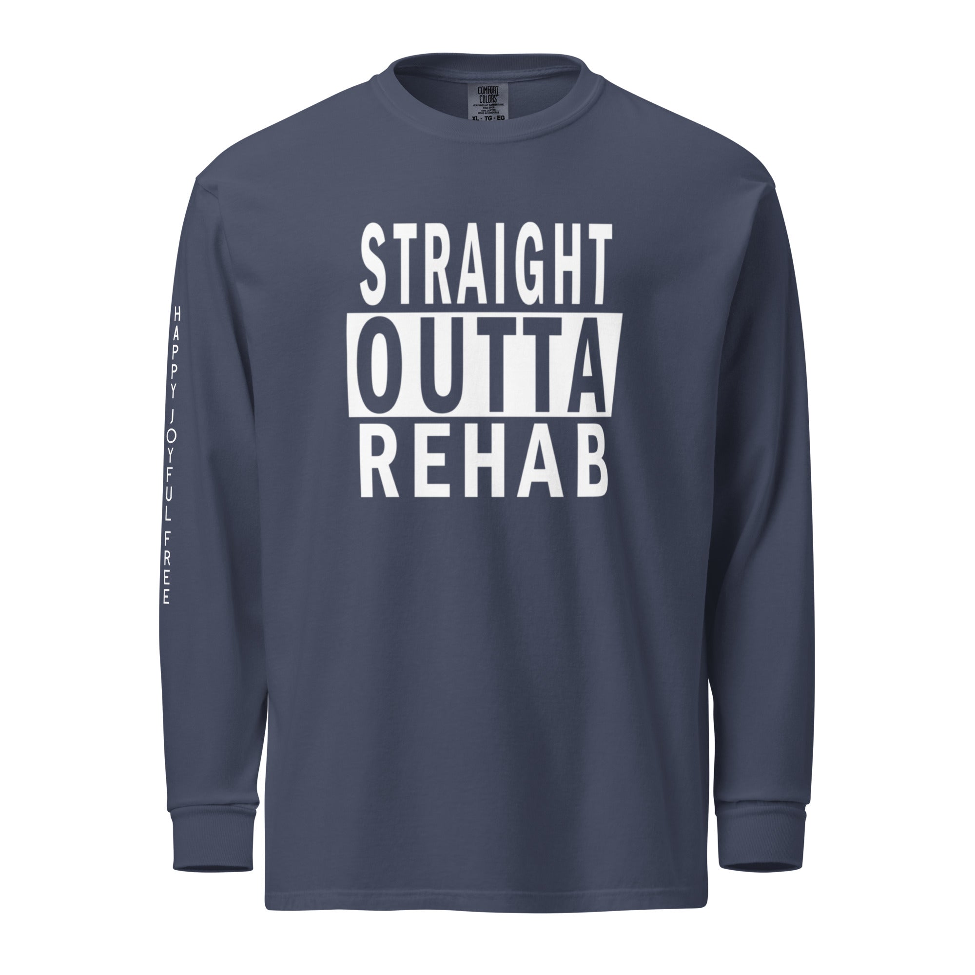 Straight Outta Rehab HOPE No Matter What One Day at a Time AA NA Slogans Sayings Funny Recovery humor gifts