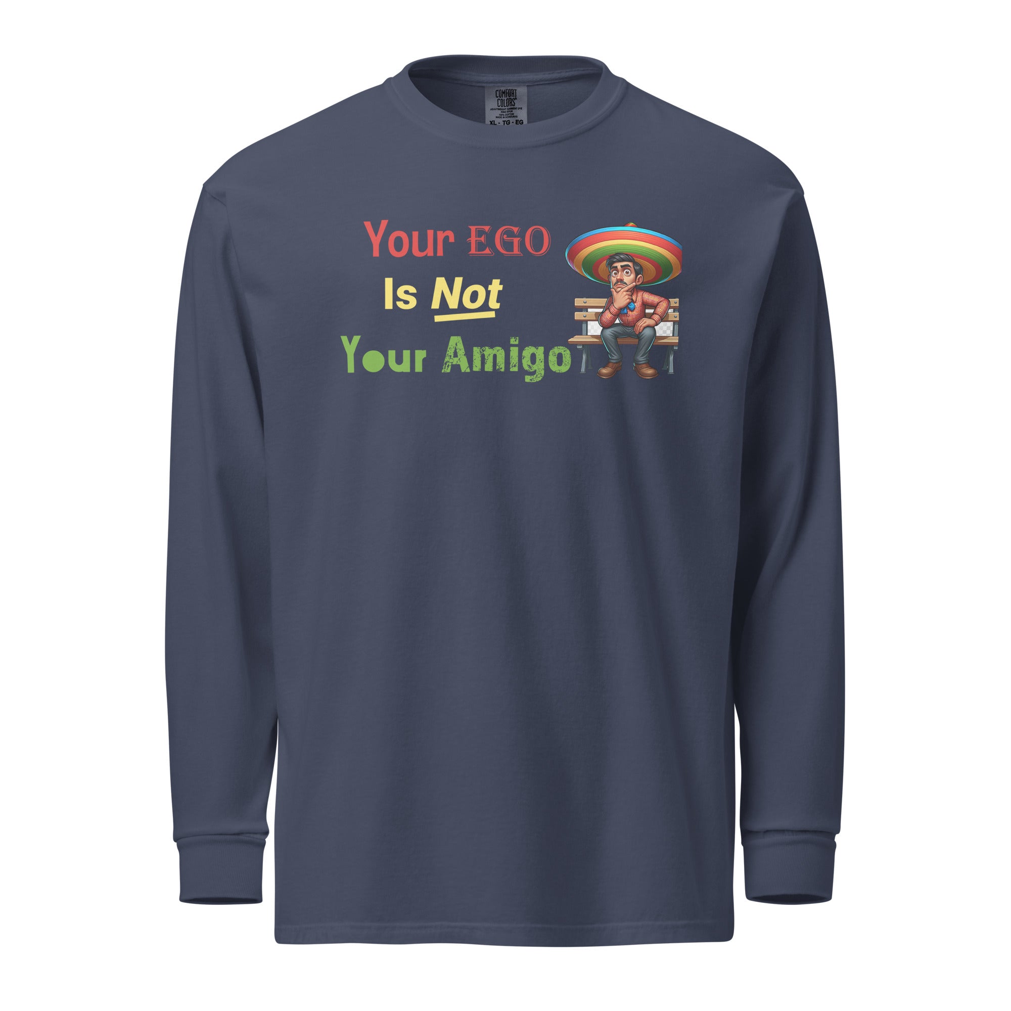 Your Ego is Not Your Amigo Funny Humor AA NA 12-step sayings Slogans Recovery Motivation Inspiring Support Gifts