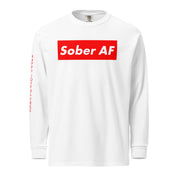 Sober AF AA NA Addict Alcoholic Funny Humor Slogans Sayings Rehab Recovery Inspiring Luxury Gifts